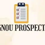 IGNOU PROSPECTUS